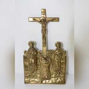 Depose Brass Cucifixction Artwork 9"×5.5"
